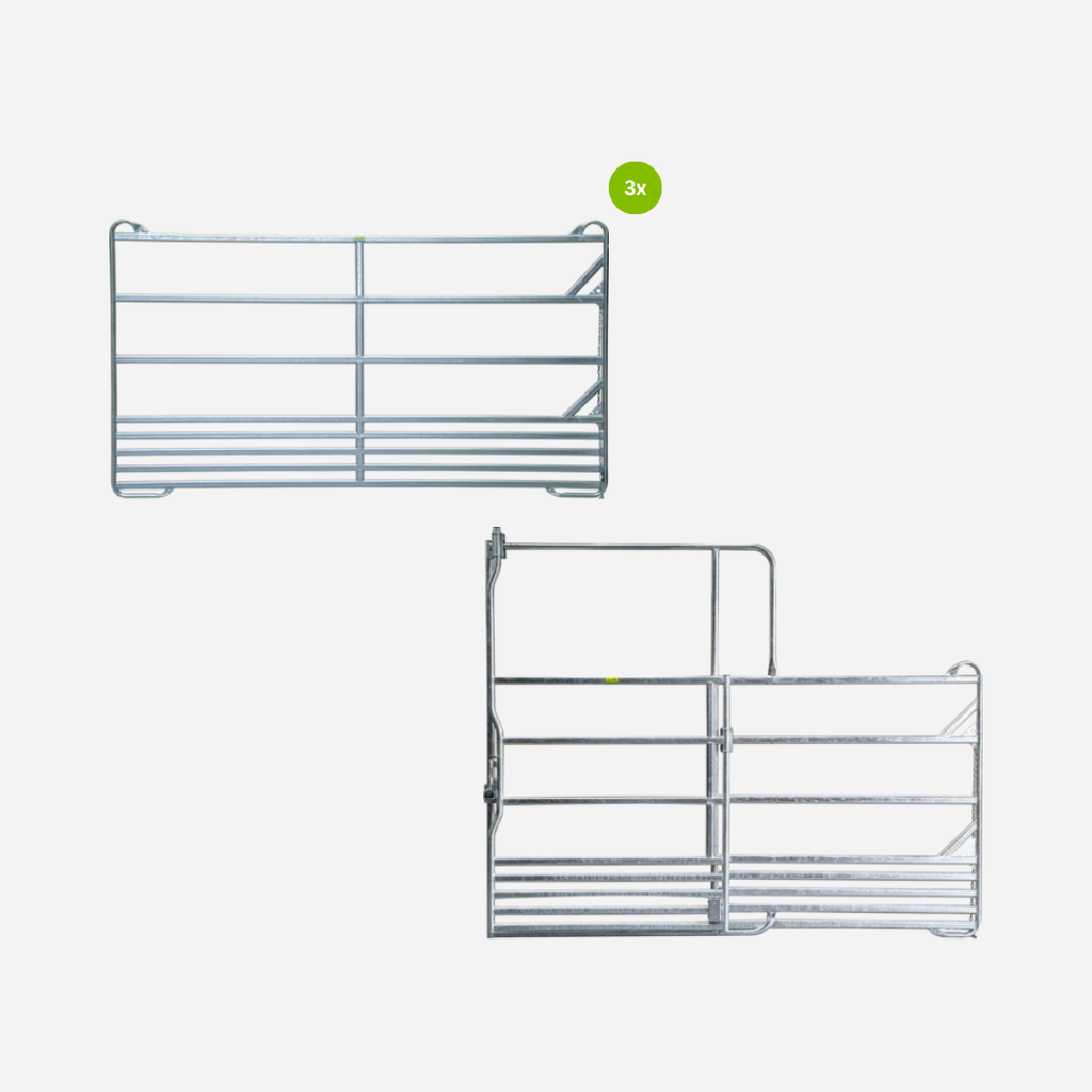 [002553] Einzelbox Profi mit Sicherheits-Pferdepaneln.webp