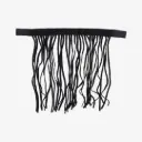 Fliegenfransenband mit Klett- Verschluß