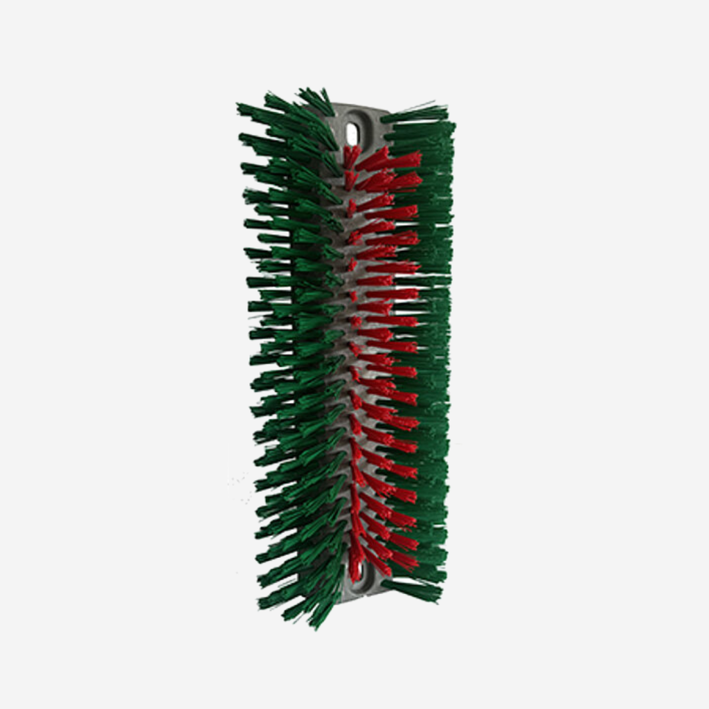 Kratzbürste grün/rot