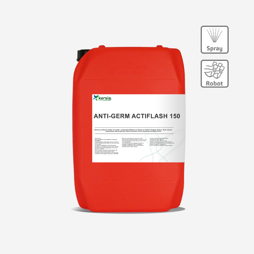 Anti-Germ Actiflash - Desinfektion des Melkzeugs & Roboterbürsten