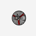 Stallventilator Ø 50cm | Korbventilator 230V Multifan 4E50